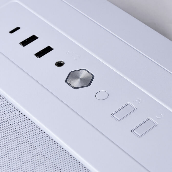 Caixa ATX Lian Li Lancool II Mesh C RGB Snow Edition Vidro Temperado image number 10