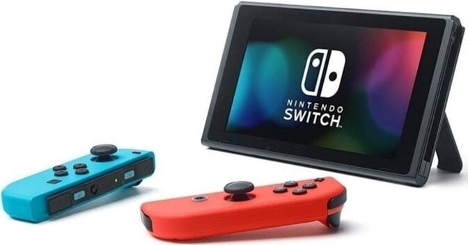 Consola Nintendo Switch Azul N&eacute;on/Vermelho N&eacute;on v2 image number 1