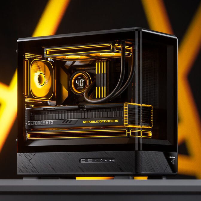 Caixa Micro-ATX Jonsbo D200 Vidro Temperado Preto image number 2