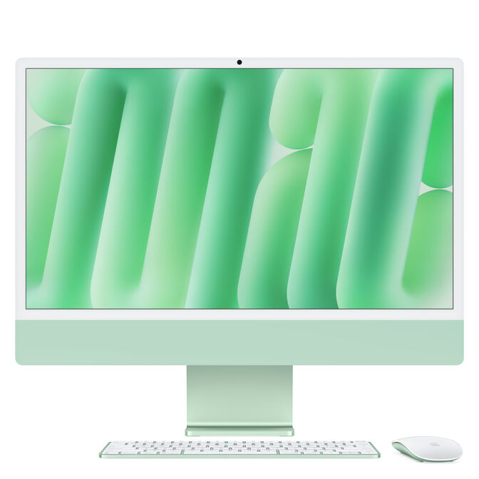All In One Apple iMac M4 24" 10-Cores 16GB RAM 512GB SSD Verde image number 0