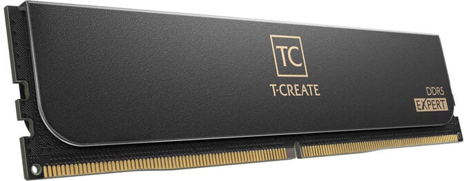 Team Group Kit 32GB (2 x 16GB) DDR5 6000MHz T-Create Expert Preto CL38 V2 image number 3