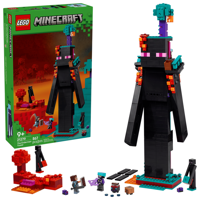 LEGO Minecraft: A Torre do Enderman, 867 Pe&ccedil;as (21279) image number 0