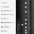 Televis&atilde;o Hisense 85UR9S 85" RGB Mini LED UltraHD 4K VIDAA image number null