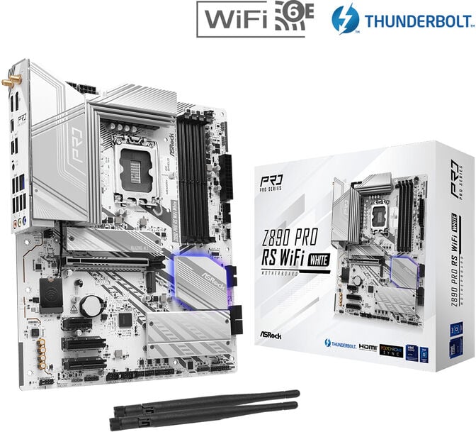 Motherboard ASRock Z890 Pro RS WiFi White image number 5