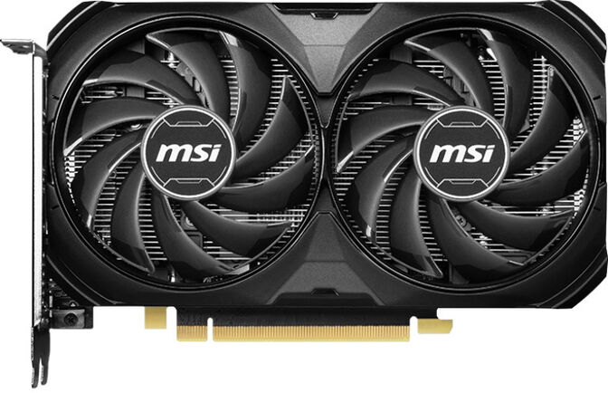 Gr&aacute;fica MSI GeForce&reg; RTX 4060 Ti VENTUS 2X BLACK E1 OC 8GB GDDR6 DLSS3 image number 1