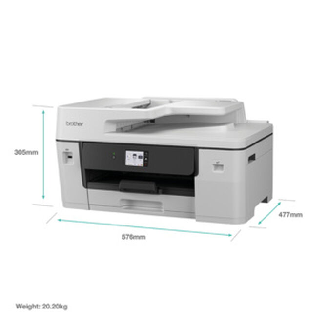 Impressora Multifun&ccedil;&otilde;es a Jato de Tinta Brother MFC-J6760DW A3 WiFi image number 2