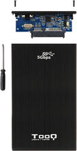 Caixa HDD Tooq 2.5" SATA (9mm) USB 3.0 Preto image number null