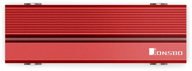 Cooler Jonsbo M.2 -6 SSD Vermelho image number 2