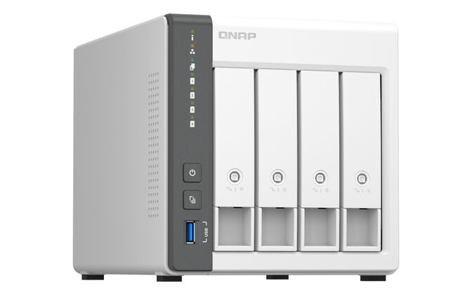 NAS QNAP TS-433-4G - 4 Ba&iacute;as - 2.0GHz 4-core - 4GB RAM image number 1