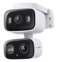 C&acirc;mara TP-Link Tapo C246D 2K Indoor/Outdoor Dual Lens IP65 Pan/Tilt Security Wi-Fi