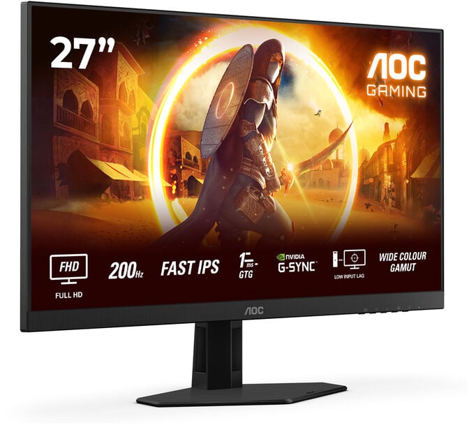Monitor AGON by AOC 27" 27G4HRE Fast IPS FHD 200Hz 0.5ms G-SYNC Compatible image number 15
