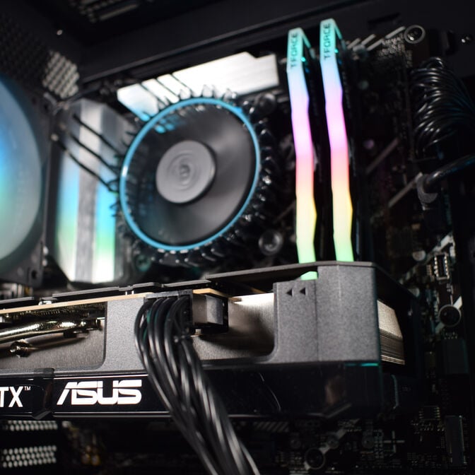 Computador AURA Gamer-PC Powered by ASUS Intel i5 14400F 32GB DDR5 1TB RTX 5060 Ti 16GB WiFi W11 image number 5