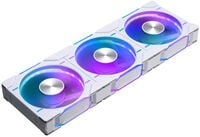 Ventoinha Phanteks D30 PWM reverse Airflow DRGB Branco Pack 3 - 120mm