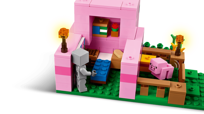 LEGO Minecraft: A Casa do Porco Beb&eacute;, 238 Pe&ccedil;as (21268) image number 3