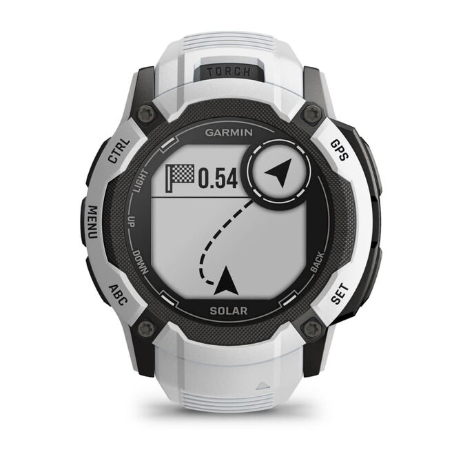 Smartwatch Garmin Instinct 2X Solar 50mm Branco image number 2
