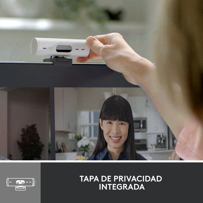 Webcam Logitech Brio 500 Full HD 1080p USB-C Branco image number 12