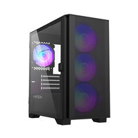Caixa Micro-ATX Montech AIR 100 ARGB Vidro Temperado Preto