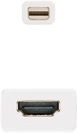 Adaptador Nanocable Mini DisplayPort M > HDMI F 15 CM Branco image number null