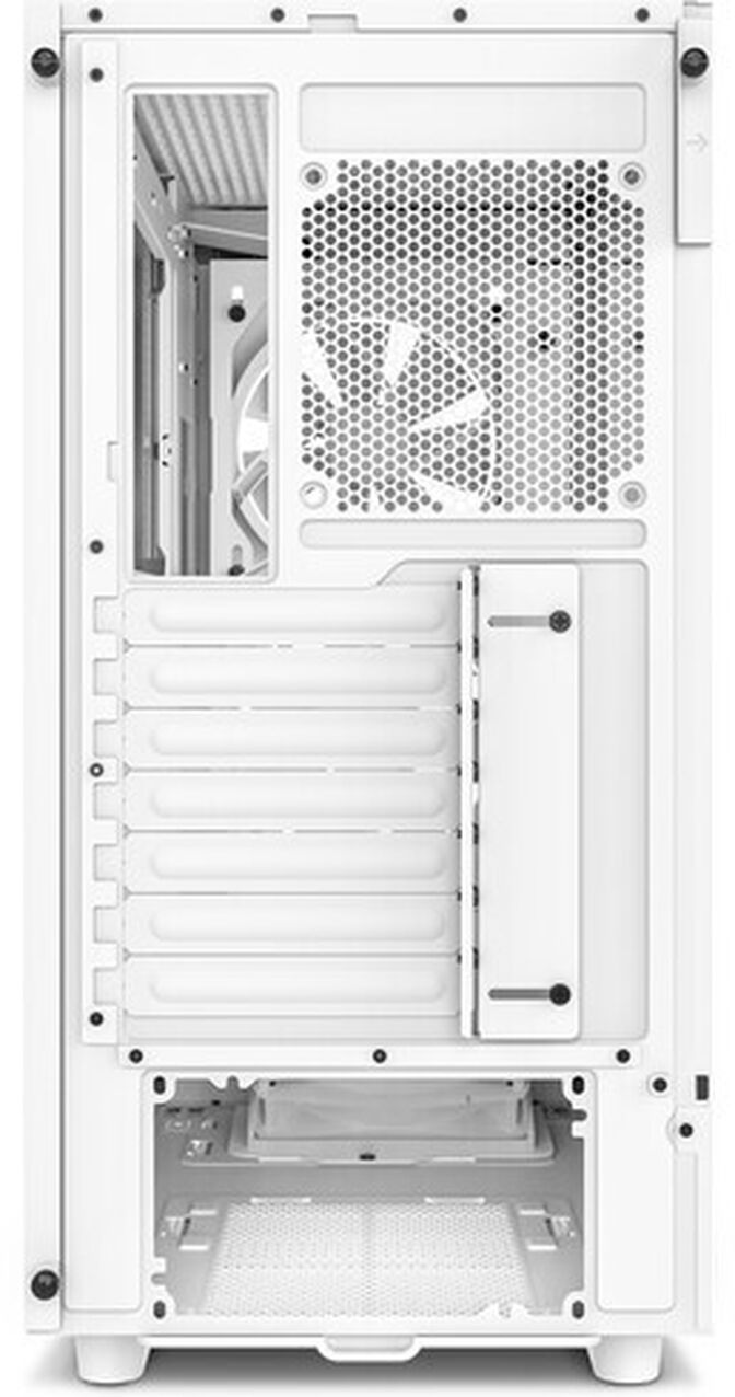 Caixa ATX NZXT H5 Elite Branca Vidro Temperado image number 4