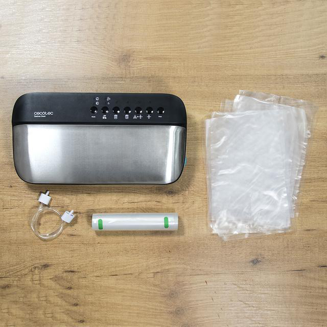 Embaladora a V&aacute;cuo Cecotec SealVac Steel image number 4