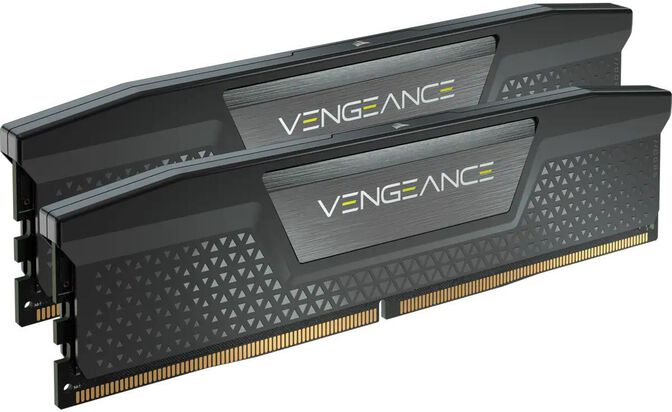 Corsair Kit 32GB (2 x 16GB) DDR5 6400MHz Vengeance Black CL32 image number 0