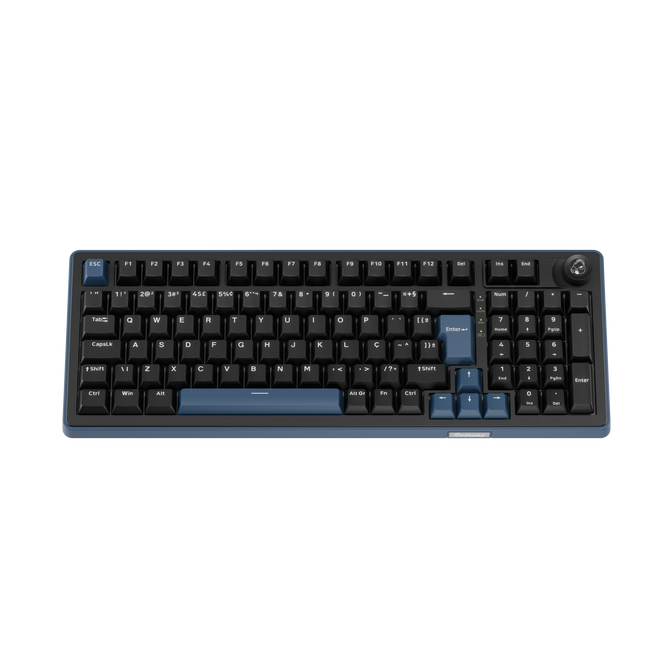 Teclado Mec&acirc;nico Ducky OK-M 98 98% Tri-Mode Hot-Swap RGB Tactile (PT) image number 3