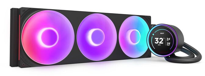 Water Cooler CPU NZXT Kraken Elite 420 (2025) RGB Preto image number 4