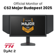 Monitor BenQ ZOWIE 24.1" XL2586X+ Fast TN 600Hz 0.5ms DyAc 2.0 image number null