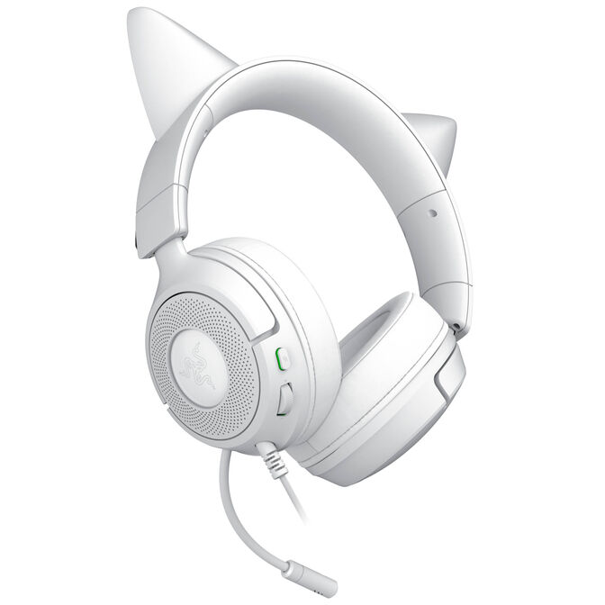 Headset Razer Kraken Kitty V3 X Wireless/Bluetooth Branco image number 2