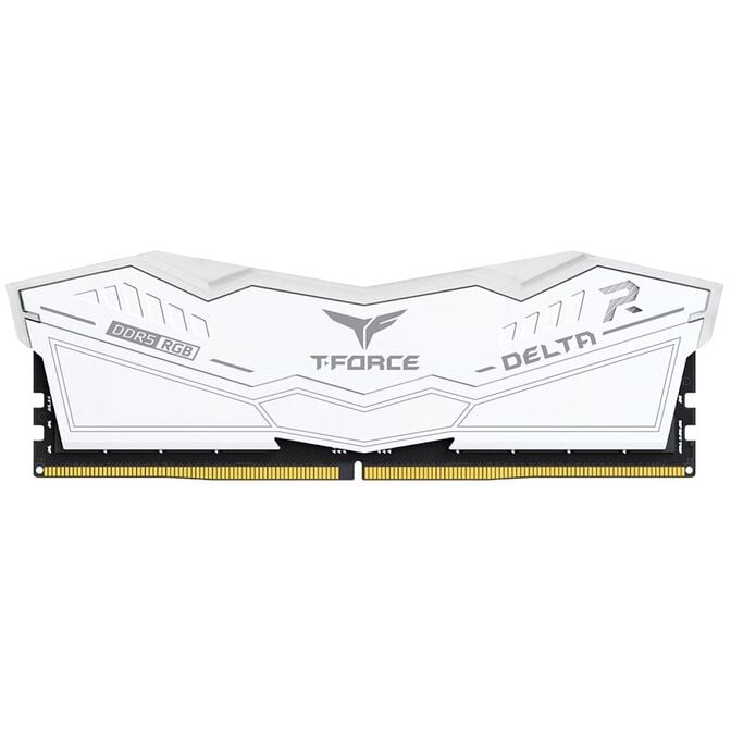 Team Group Kit 64GB (2 x 32GB) DDR5 6000MHz Delta RGB Branco CL30 image number 1