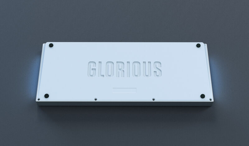 Barebone Glorious GMMK Pro 75% White Ice