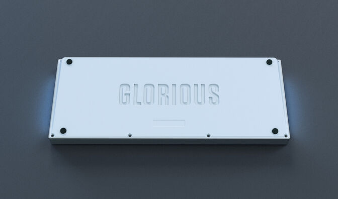 Barebone Glorious GMMK Pro 75% White Ice image number 3