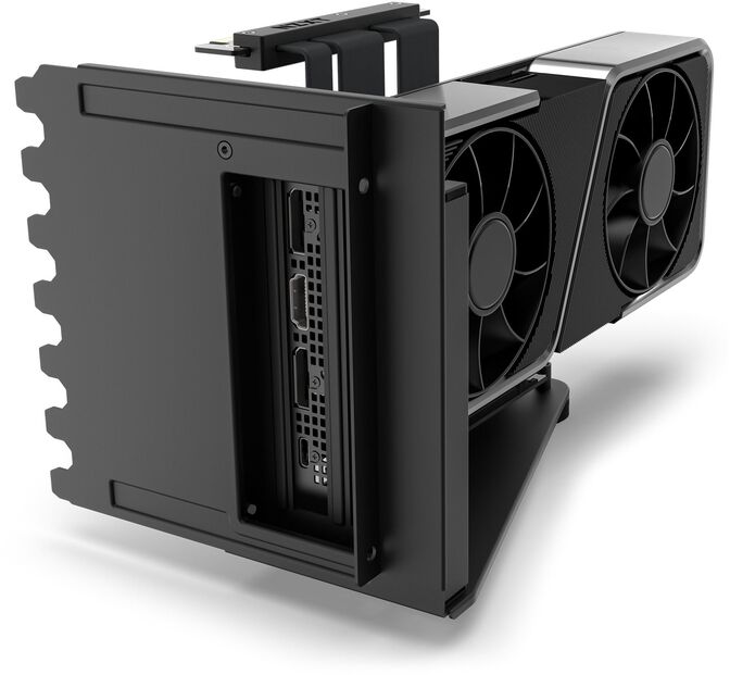 Vertical GPU Mounting NZXT ( H5 / H7 / H9 ) Preto 175mm image number 3