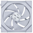 Ventoinha Lian Li UNI FAN SL120 FLEX Wireless Reverse Blade Branco 120mm (Pack 3) image number null