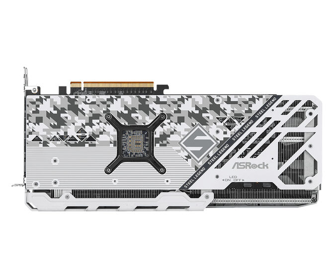 Gr&aacute;fica ASRock Radeon RX 7800 XT Steel Legend OC 16GB GDDR6 image number 3