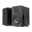 Colunas Hi-Fi Vulkkano A5 ARC MKII 50W Bluetooth HDMI ARC Pretas image number null