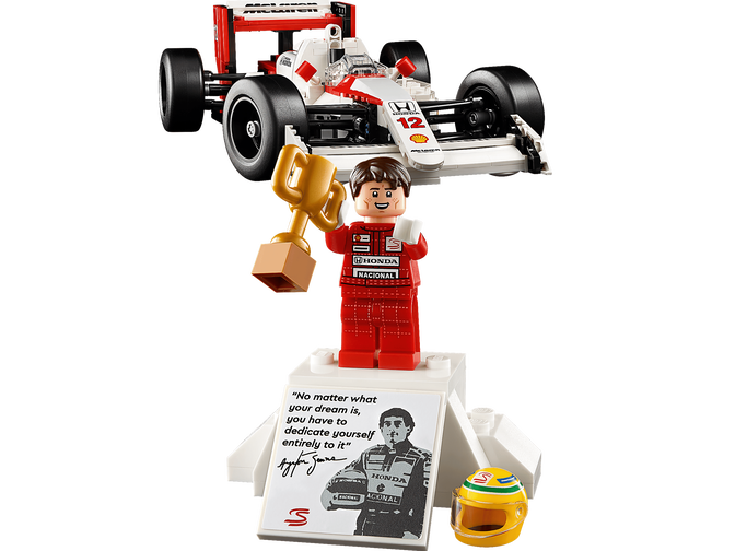 LEGO Icons: McLaren MP4/4 e Ayrton Senna V29, 693 Pe&ccedil;as (10330) image number 6
