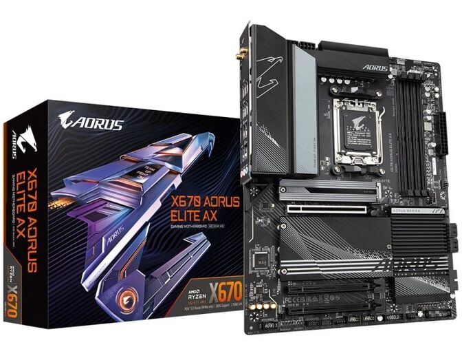 Motherboard Gigabyte X670 Aorus Elite AX image number 0