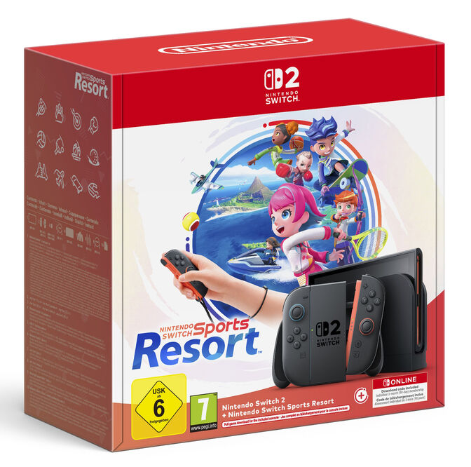Consola Nintendo Switch 2 + Nintendo Switch Sports Resort image number 3