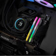 Corsair Kit 32GB (2 x 16GB) DDR5 5600MHz Vengeance RGB RS EXPO Cinza CL40 image number null