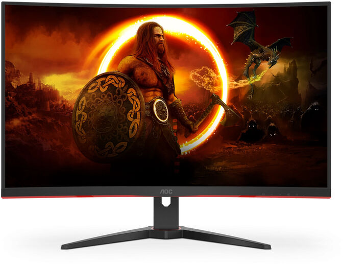 Monitor Curvo AOC Gaming 31.5" C32G2ZE/BK VA FHD 240Hz 0.5ms FreeSync Premium image number 0