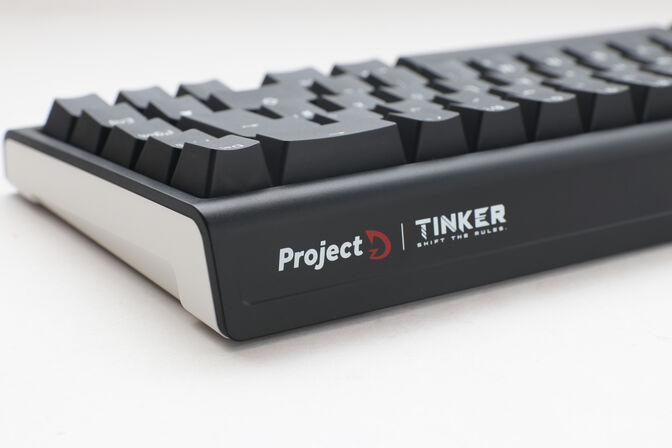 Teclado Mec&acirc;nico Ducky Tinker65 65% RGB Black MX-Red (PT) image number 2