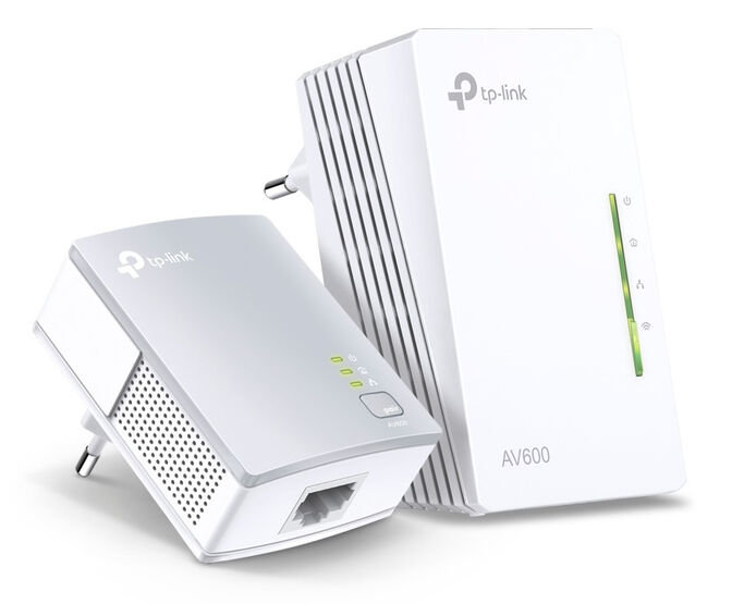 Powerline TP-Link TL-WPA4221 KIT AV600 Homeplug AV Fast Ethernet Wi-Fi 300Mbps image number 0