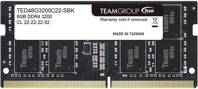 Team Group SO-DIMM 8GB DDR4 3200MHz Elite CL22 image number 1