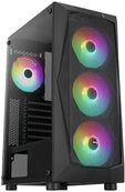 Caixa ATX Aerocool Falcon ARGB Vidro Temperado Preto image number null