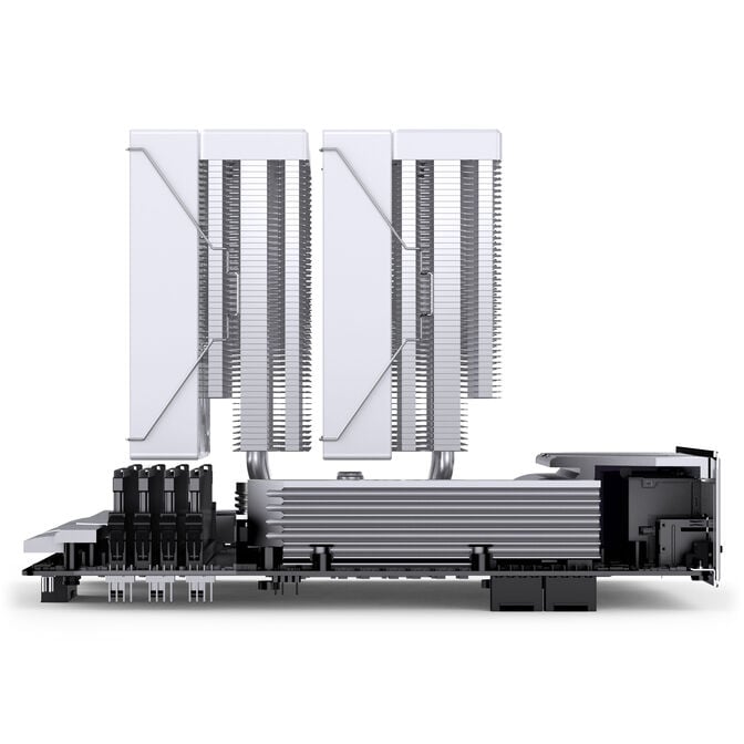 Cooler CPU Jonsbo CB80 ARGB Branco - 120mm image number 14