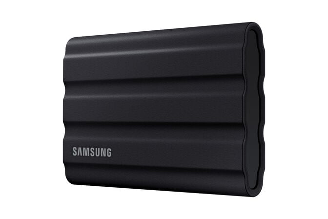 SSD Externo Samsung T7 Shield 1TB USB3.2 Gen2 Preto (1050/1000MB/s) image number 2