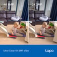 C&acirc;mara de Seguran&ccedil;a TP-Link Tapo C260 4K Pan/Tilt AI Home Security Wi-Fi image number null