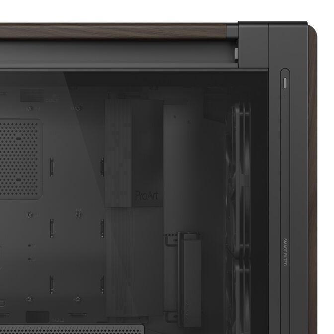 Caixa E-ATX ASUS ProArt PA602 Walnut Wood TG Modern Preta image number 12