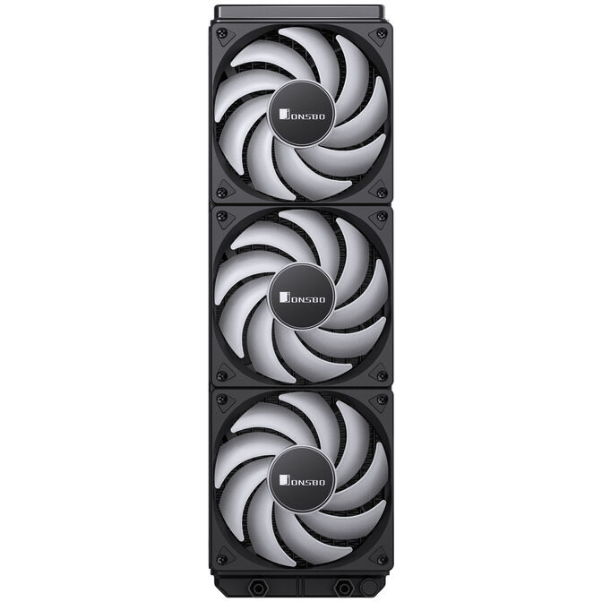 Water Cooler CPU Jonsbo TG-360 ARGB 360mm - Preto image number 9